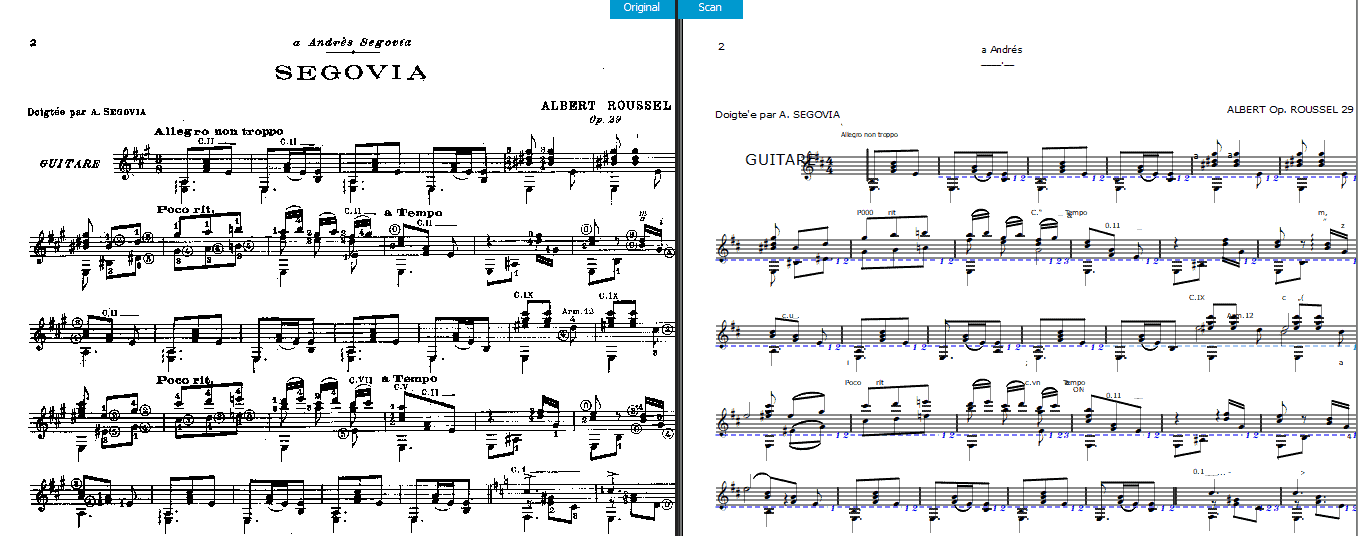 two low-cost apps for scanning sheet music: 'PlayScore 2' & 'Sheet Music  Scanner