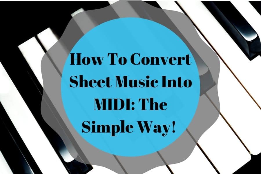 program to convert sheet music from g flat major