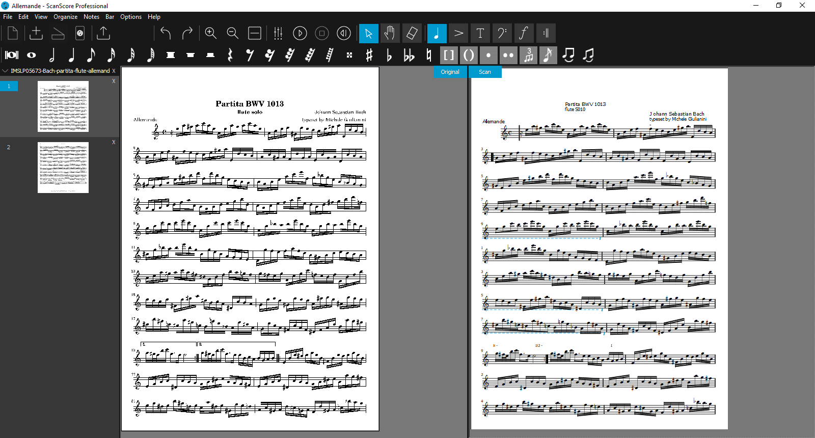 A Guide To Our Sheet Music Player | SCANSCORE