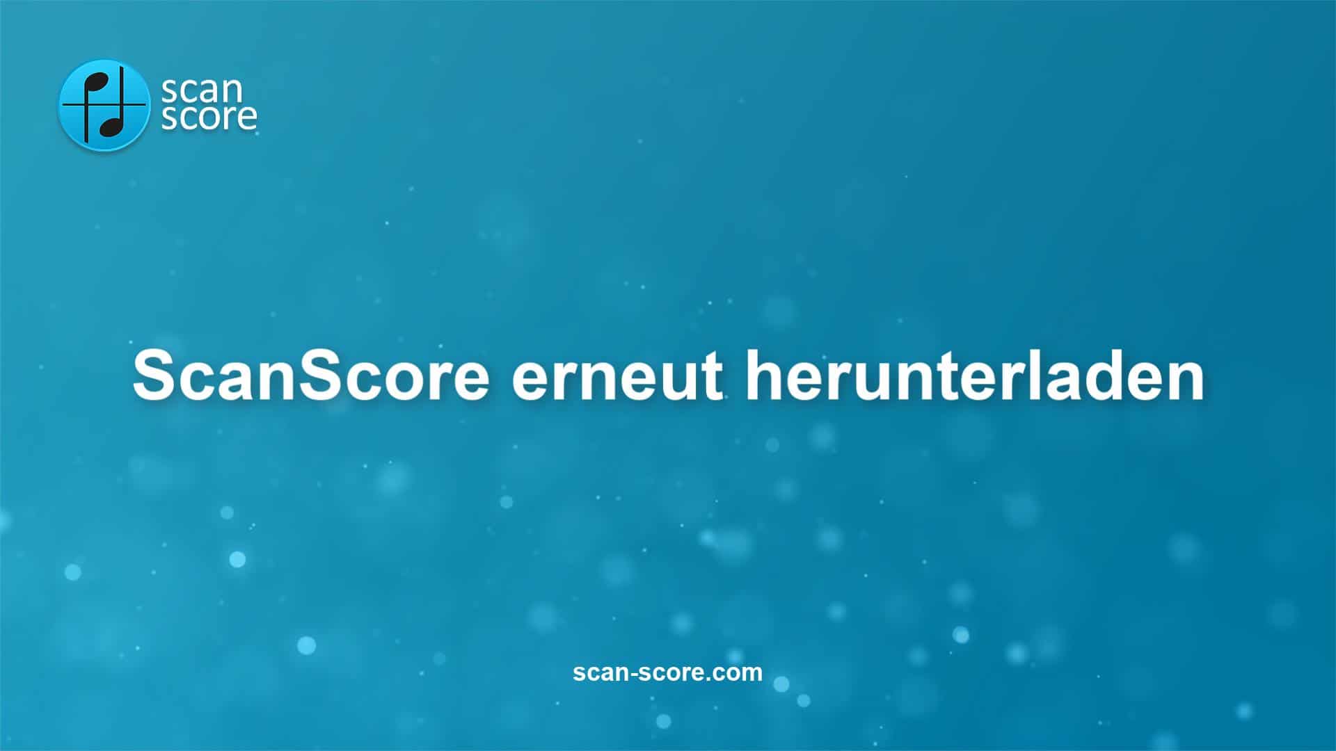 ScanScore-Einführungsvideo